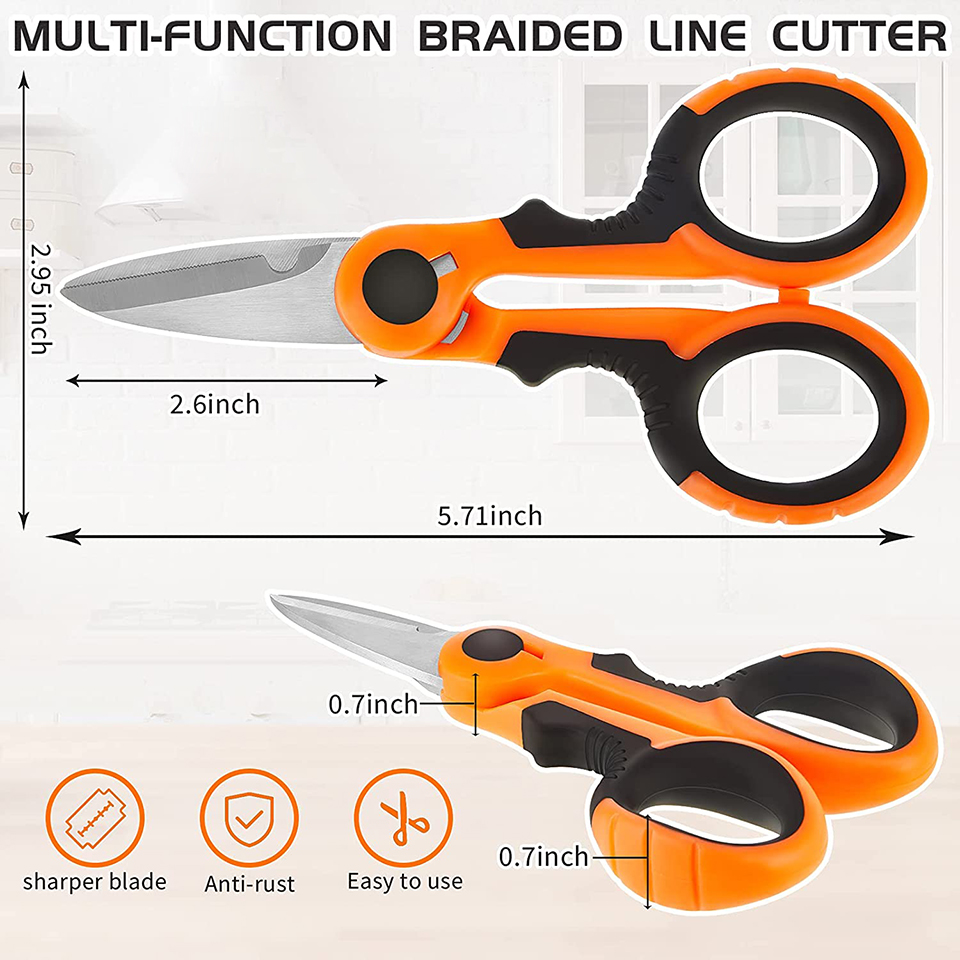 WALK FISH Japanese 420 Stainle - Fishing Line Cutter recension och pris