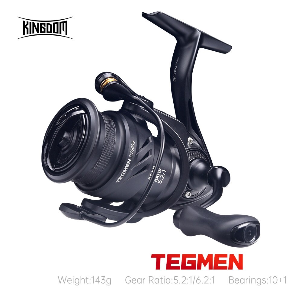 Kingdom Tegmen 5.2:1 6.2:1 143 - Daiwa Reel Fuego recension och pris