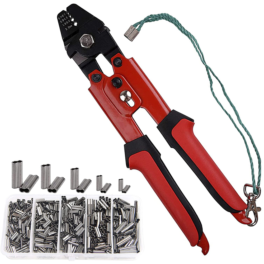 300pcs Crimp Fishing Sleeves S - Leader Line recension och pris
