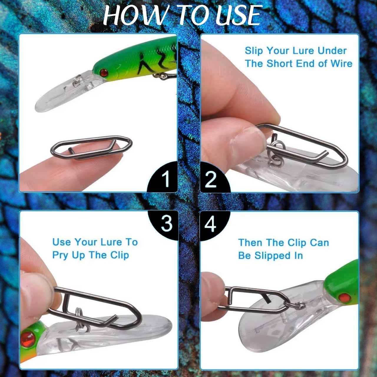 9KM Fishing Snap Kit 110pcs Po - Freshwater Line recension och pris