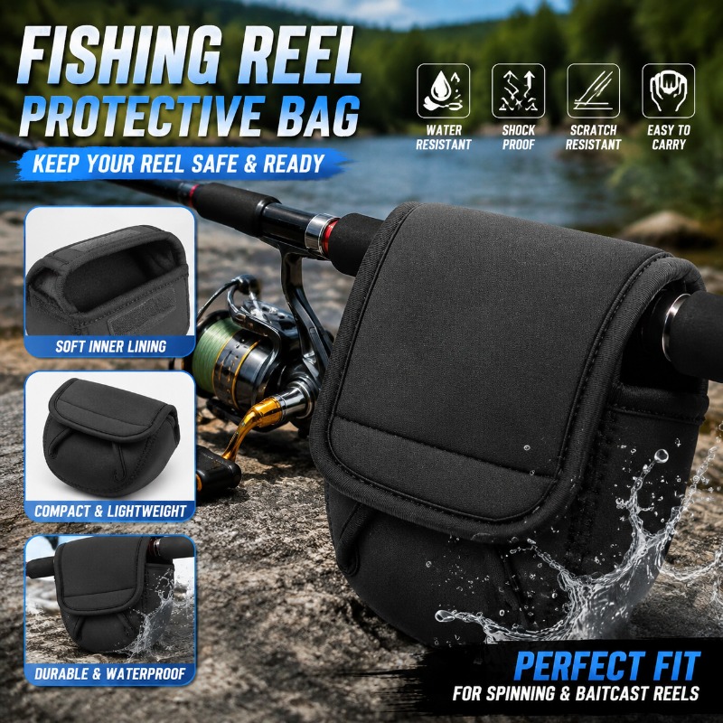 Fishing Reel Protective Cover  - Fishing Line Spool recension och pris