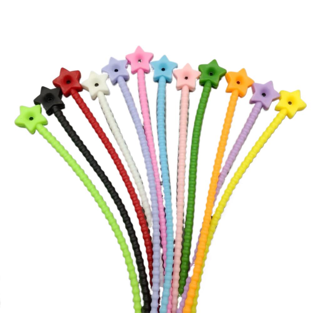 10Pcs Flower Star Silicone Cab - Tippet Line recension och pris